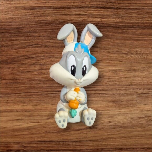 vintage Tyco Warner Bros  circa 1990's  "Tiny Toons" Baby Bugs Bunny 6" squeaker - Picture 1 of 10
